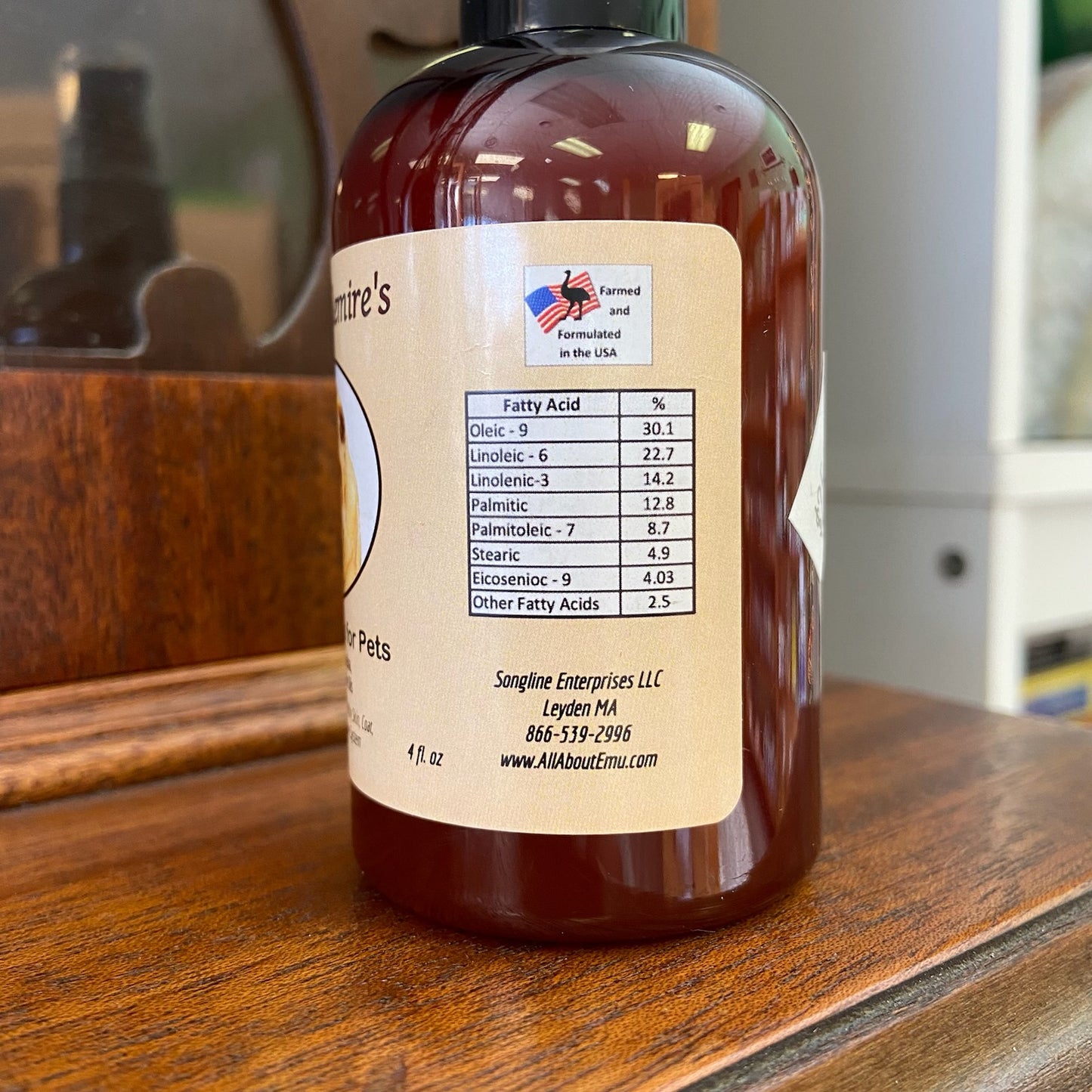 Mr. Squigglemires Emu Oil Multi-Omegas for Pets