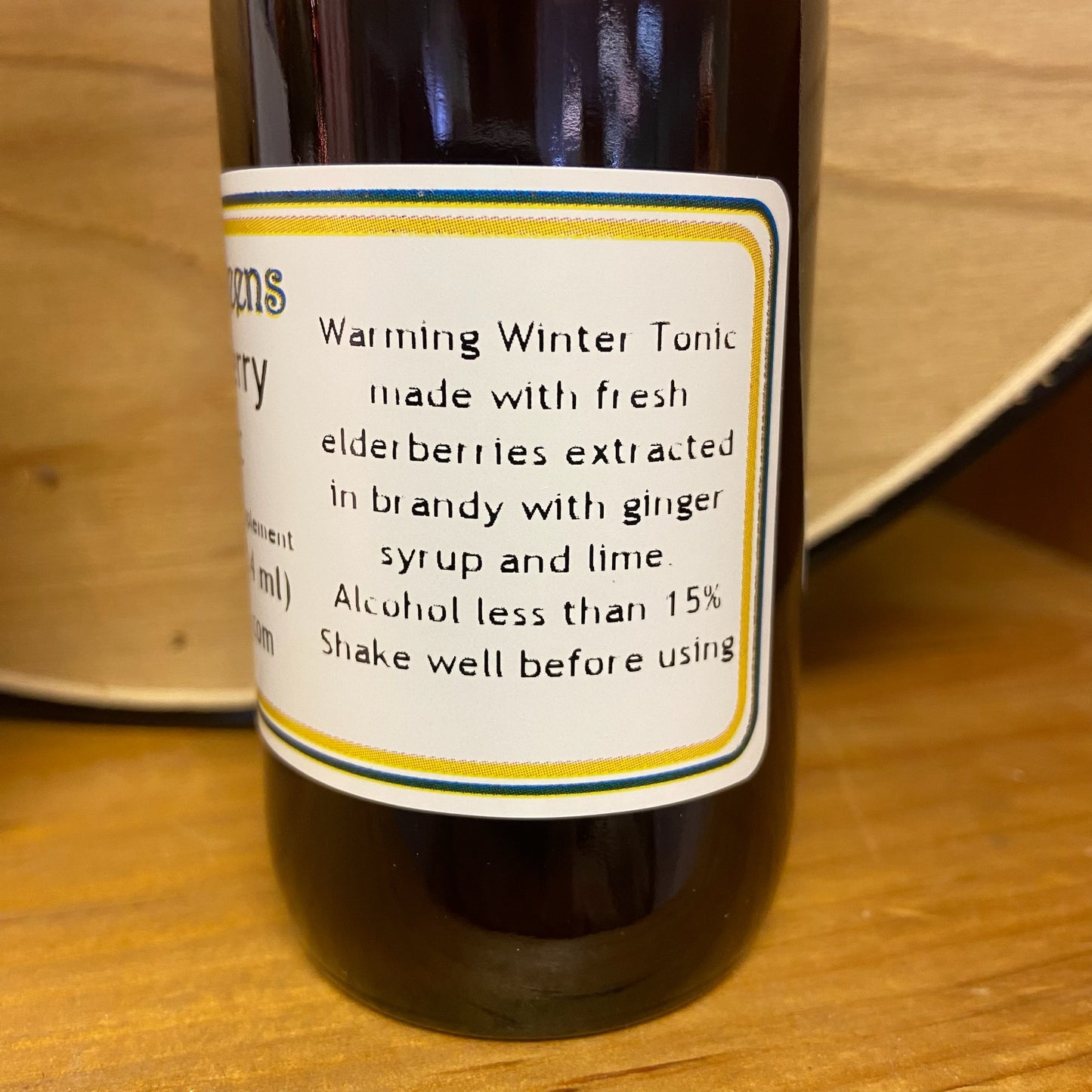 Elderberry Tonic