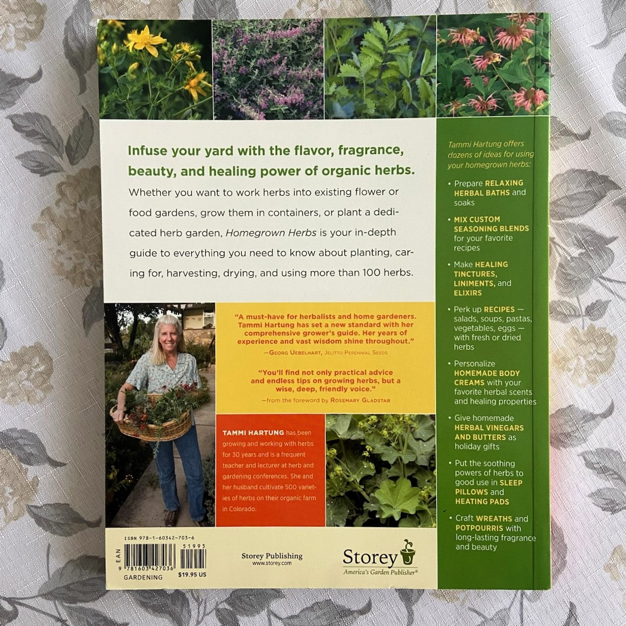 Homegrown Herbs: Complete Guide to growing, using and enjoying more than 100 herbs.