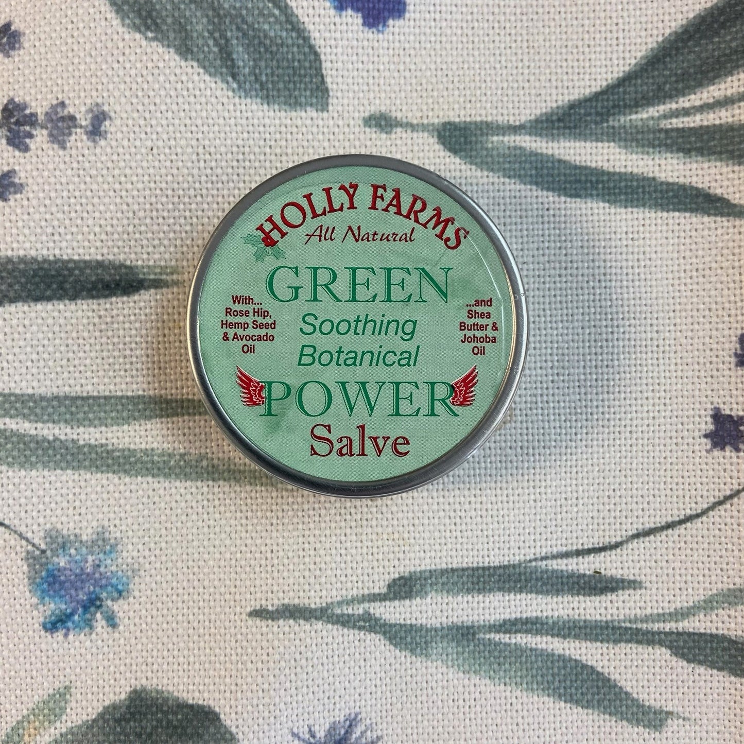 Green Soothing Botanical Power Salve