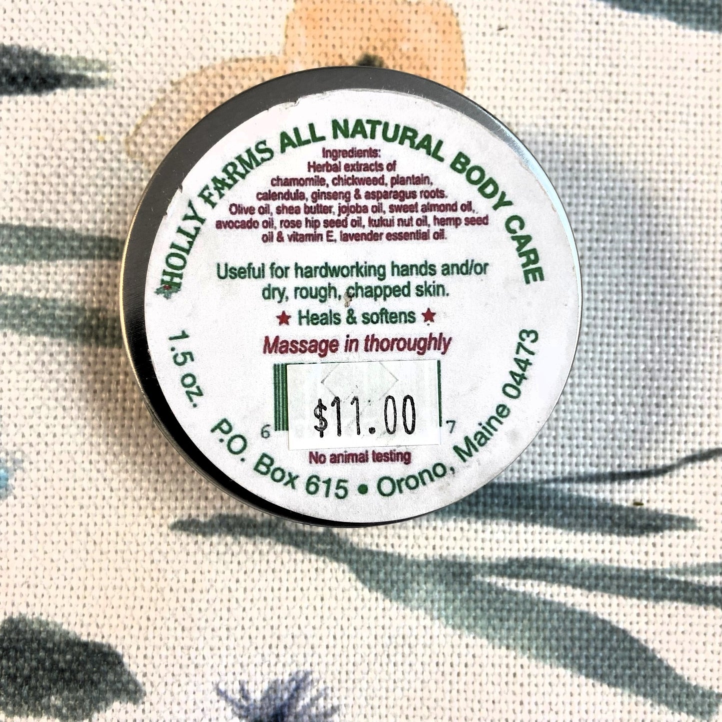 Green Soothing Botanical Power Salve