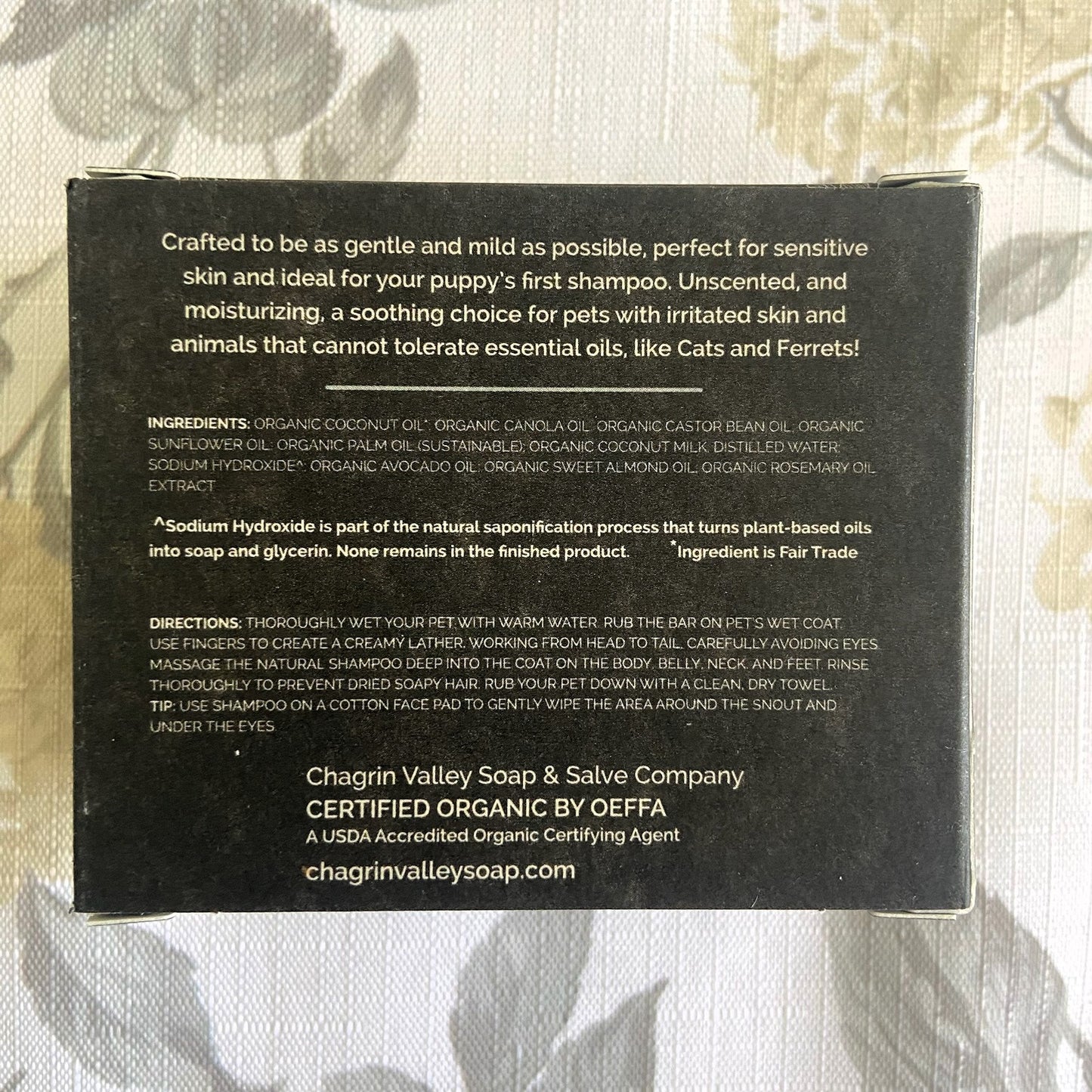Chagrin's Dog/Pet Shampoo Bar
