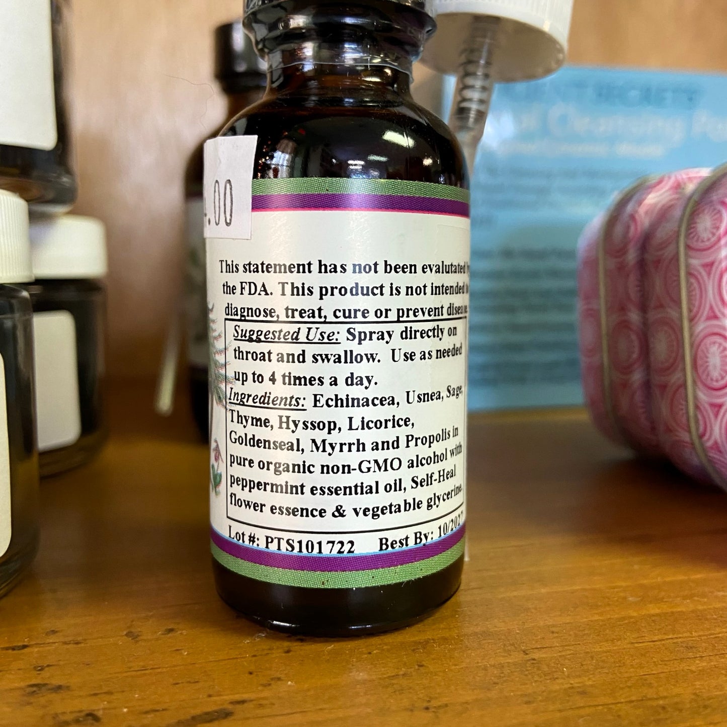 Herbal Throat Spray