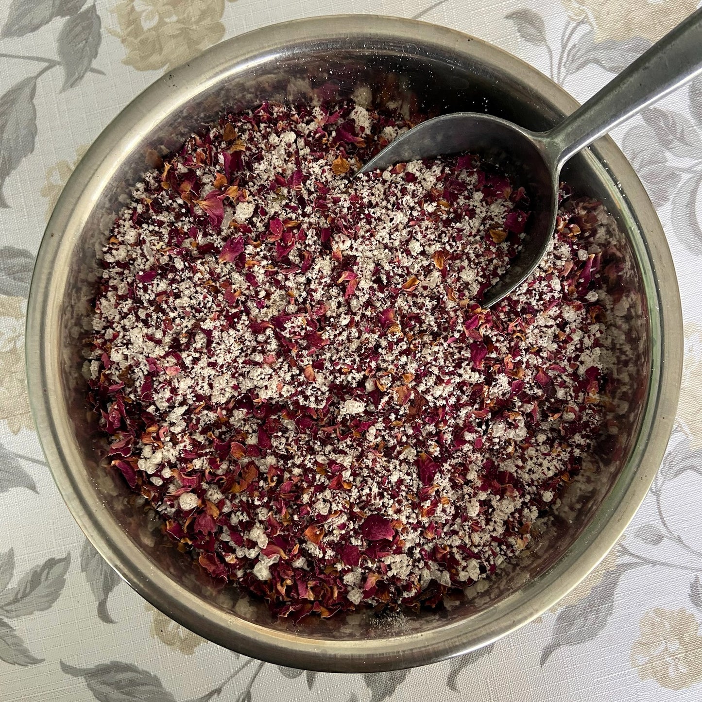Milk Bath with Rose Petals