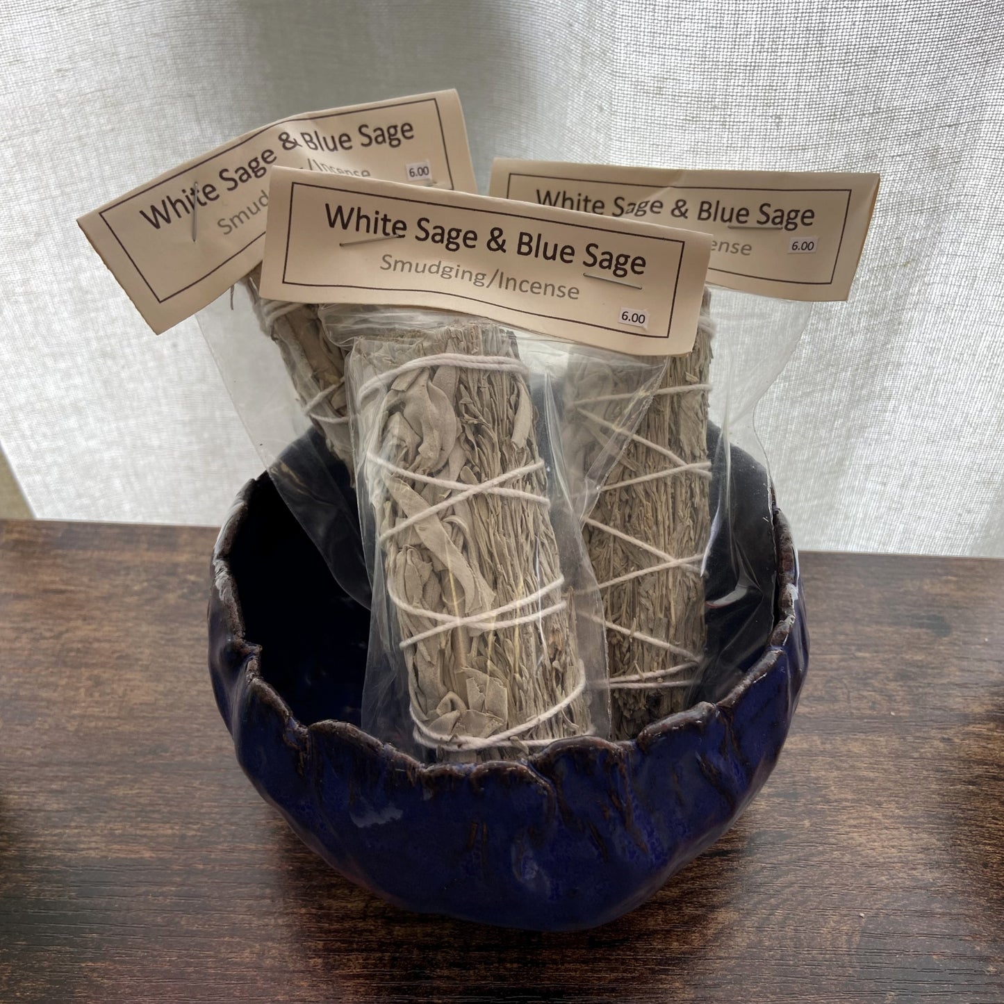 White Sage & Blue Sage Smudge Sticks
