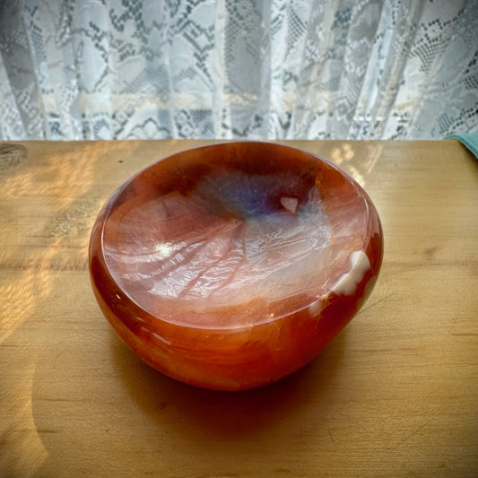 Carnelian Crystal Bowl