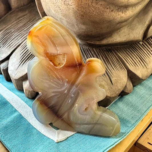 Fairy-Shaped Agate Slice