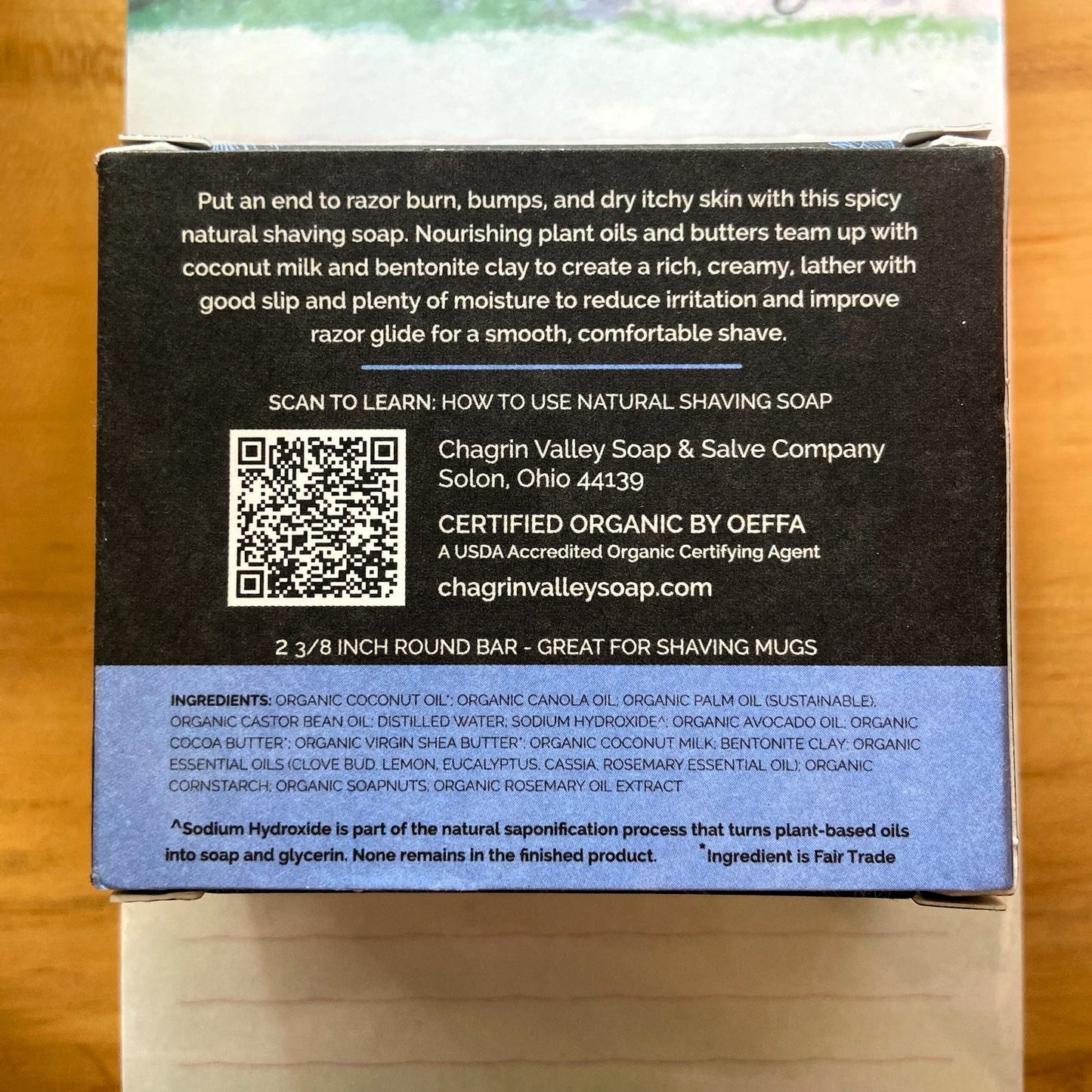 Rugged Spice Shaving Soap