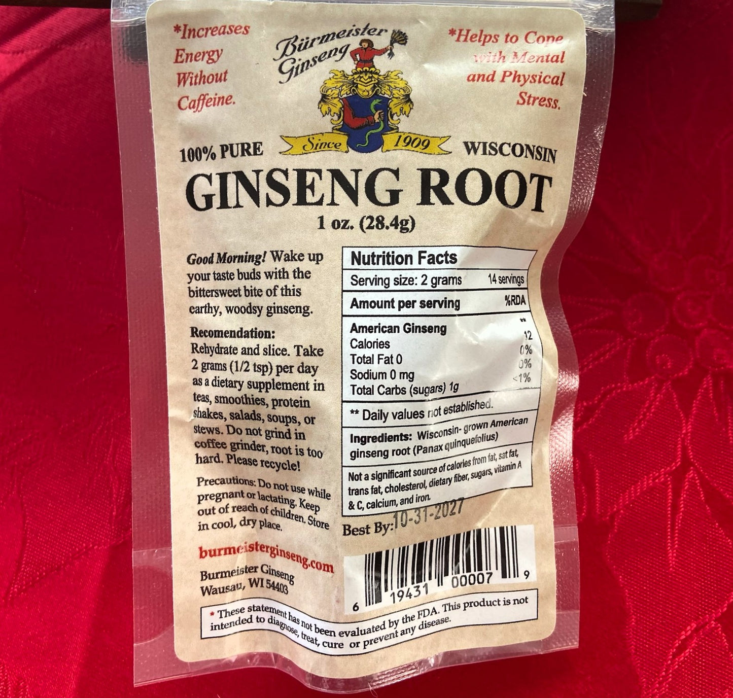 Ginseng Root Whole