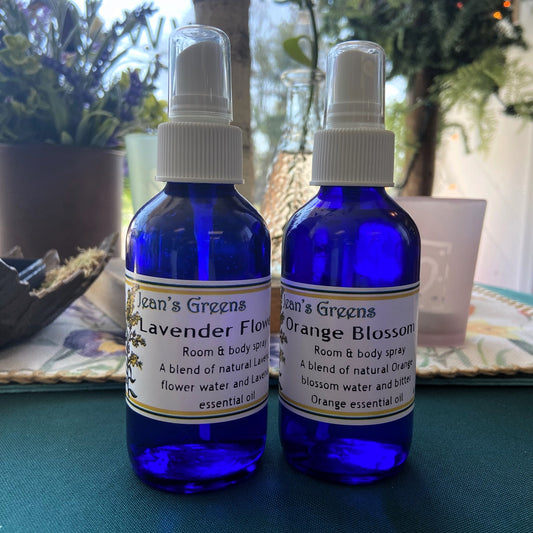Jean's Greens Room & Body Sprays