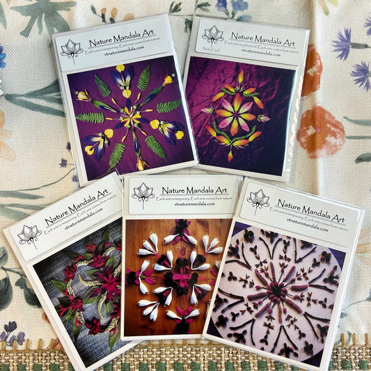 Nature Mandala Cards
