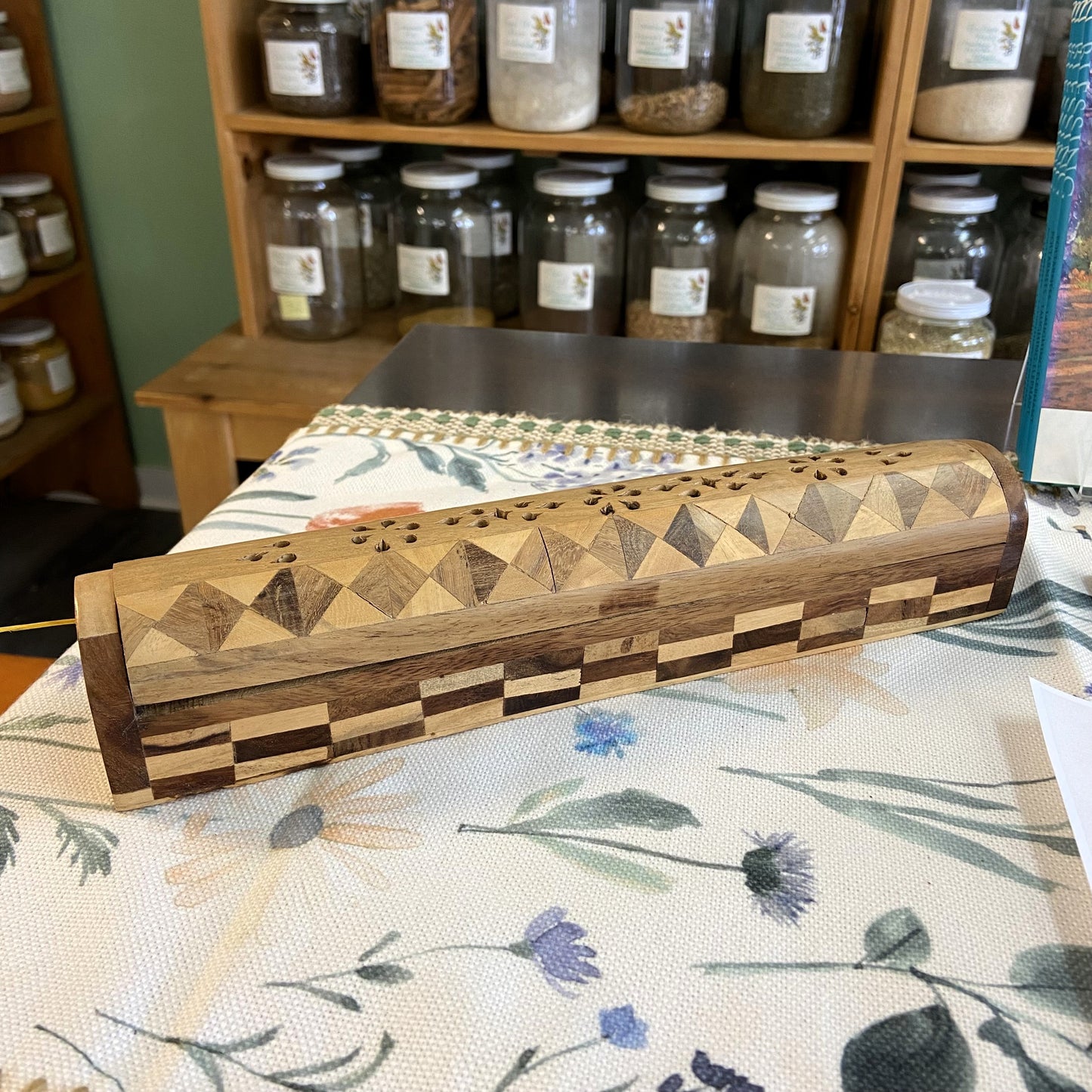Coffin Style Incense Burner