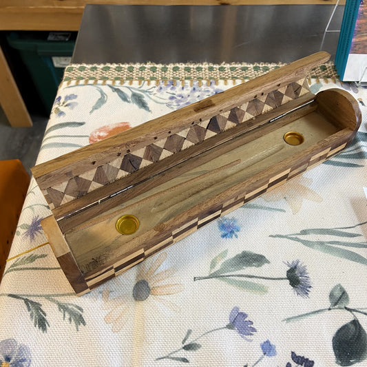 Coffin Style Incense Burner