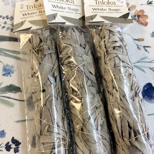 Large White Sage Smudge Stick