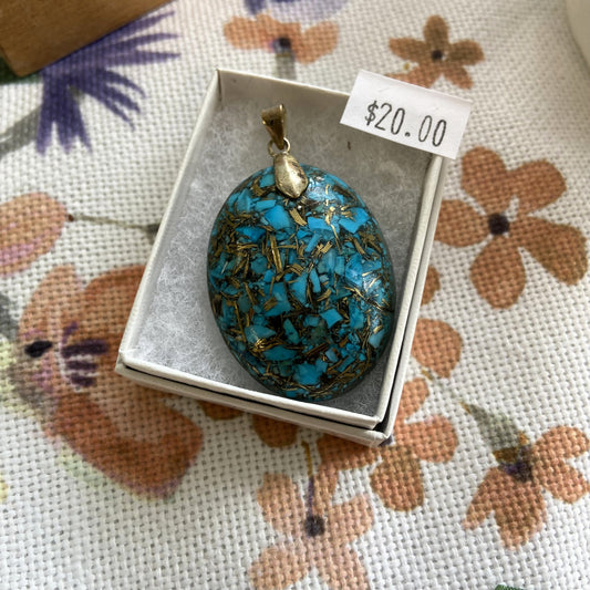 Turquoise Pendant – Timeless Stone, Southwest Soul