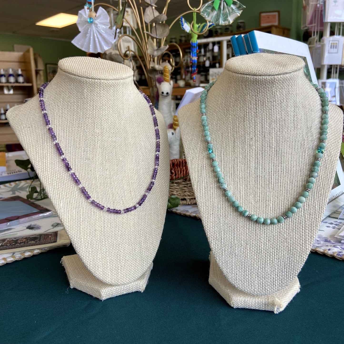 Handmade Genuine Gemstone Necklaces – Simple, Elegant, and Earth-Inspired