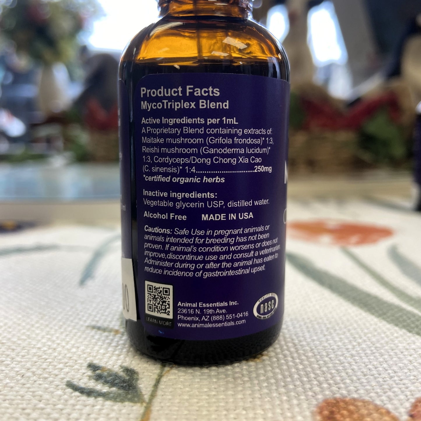 Animal Essentials, Mushroom Defense Extract