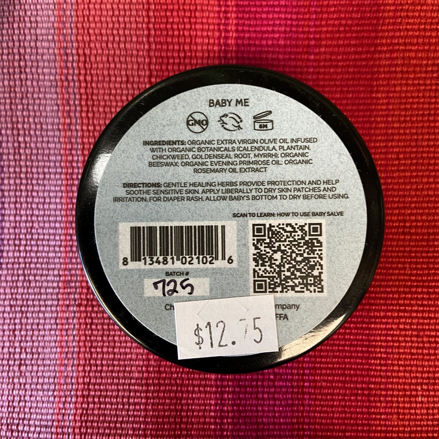Chagrin's Baby Me! Baby Bum & Body Salve