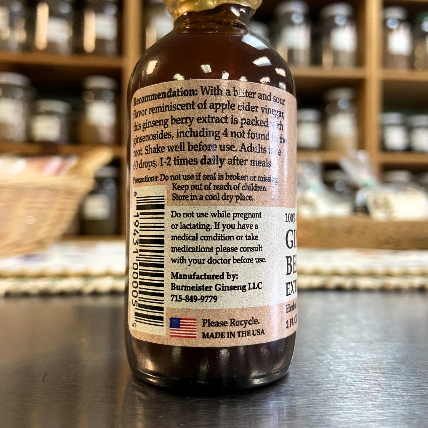 American Panax Ginseng Berry Extract