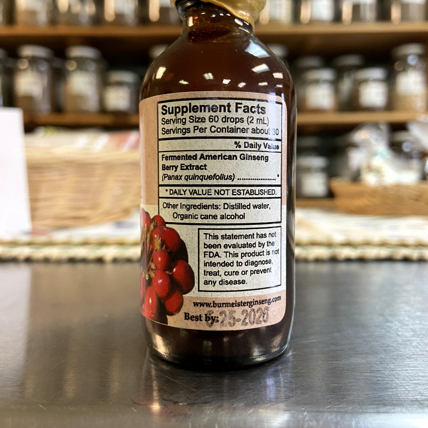 American Panax Ginseng Berry Extract