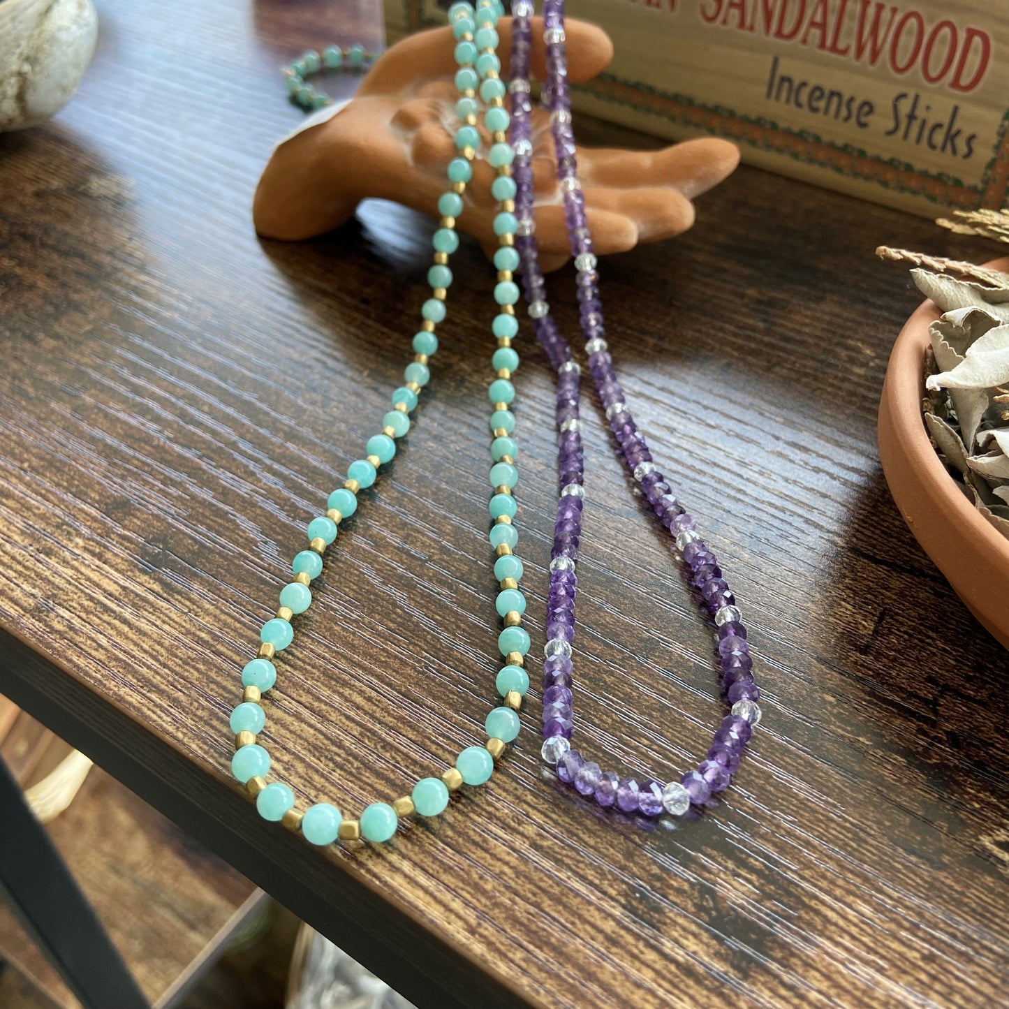 Handmade Genuine Gemstone Necklaces – Simple, Elegant, and Earth-Inspired