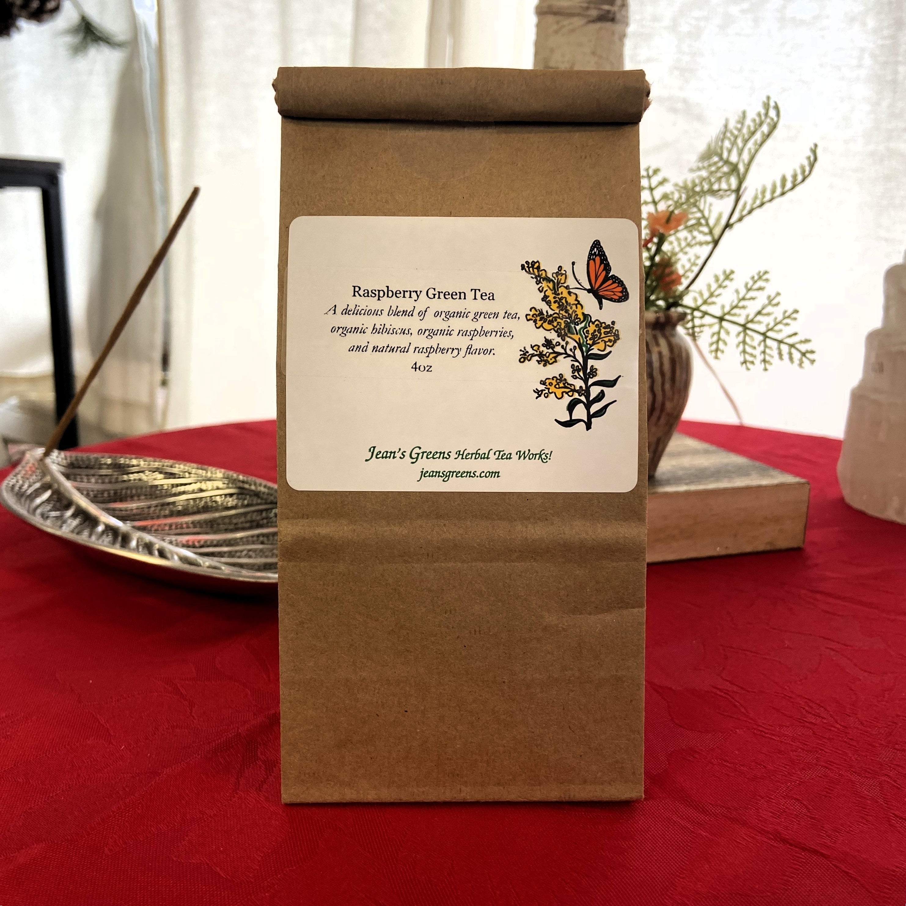 Raspberry Green Tea – Jean’s Greens Center For Holistic Health & Wellness