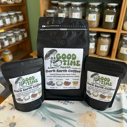 Good Time Health, Dark Earth Coffee
