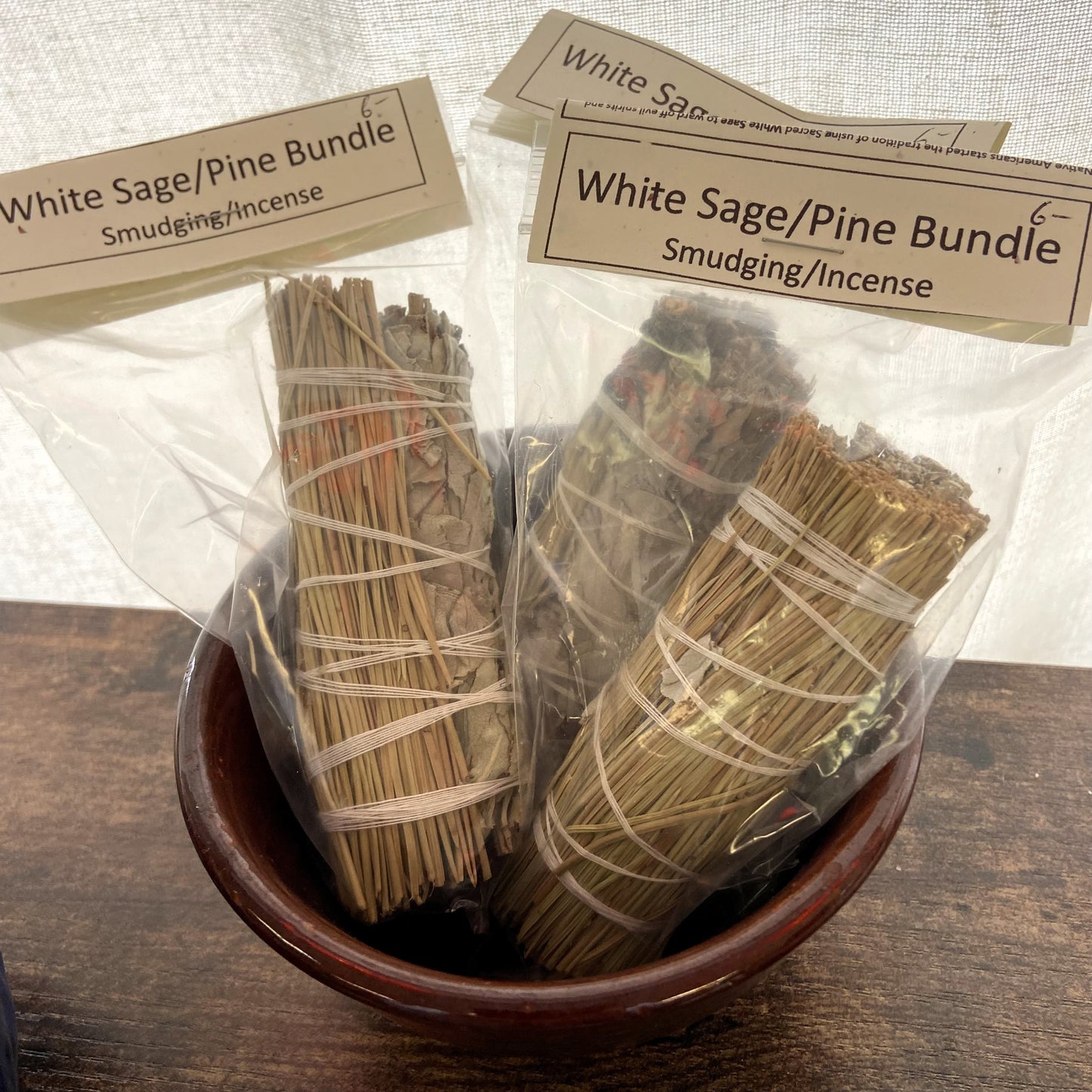 White Sage & Pine Smudge Sticks