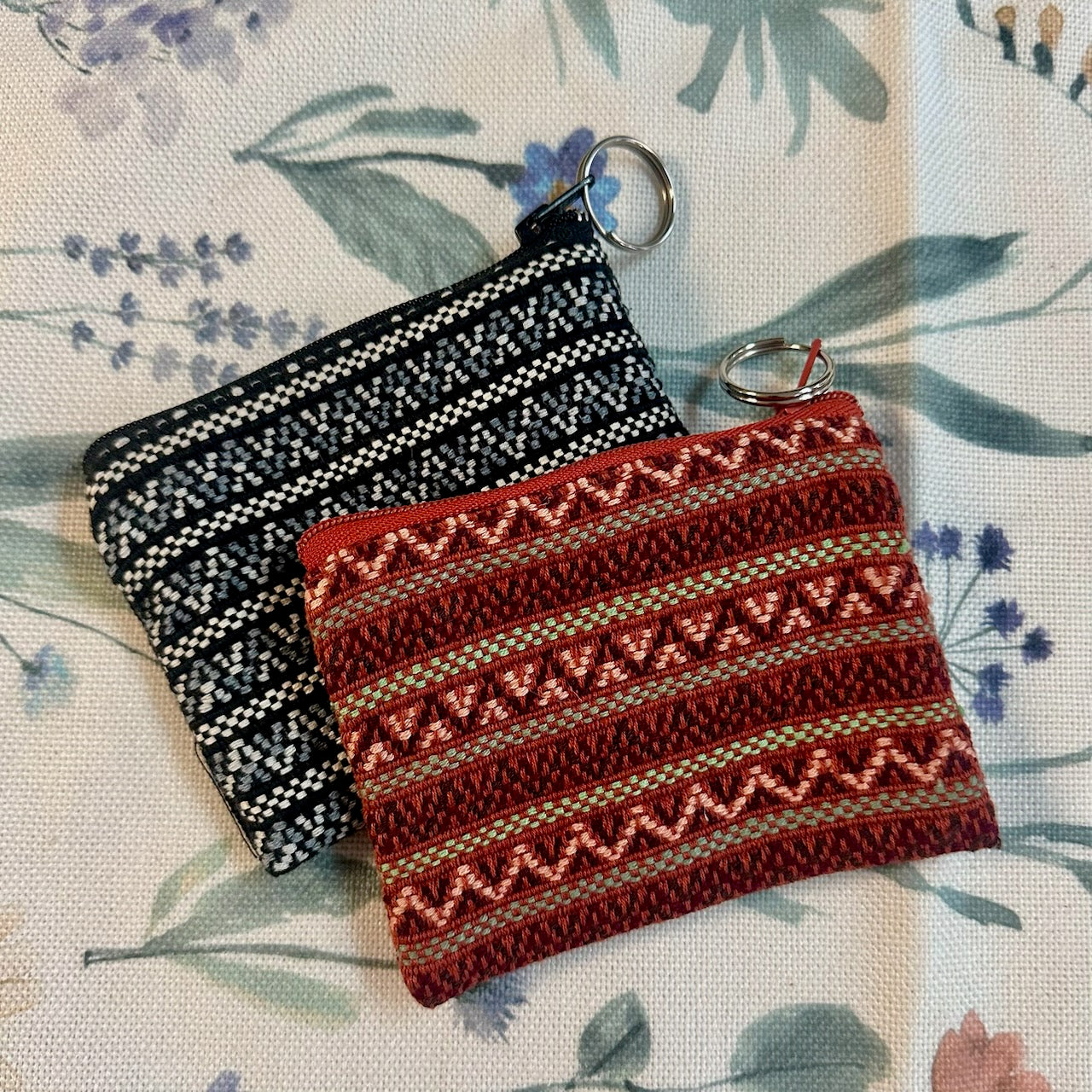 Mayan Hands, Small Zipper Pouch