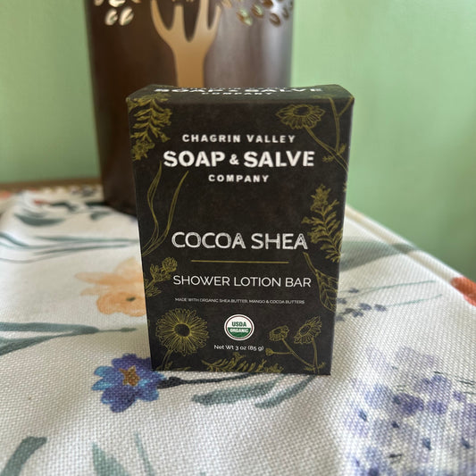 Chagrin's Shower Butter Bar: Cocoa Shea