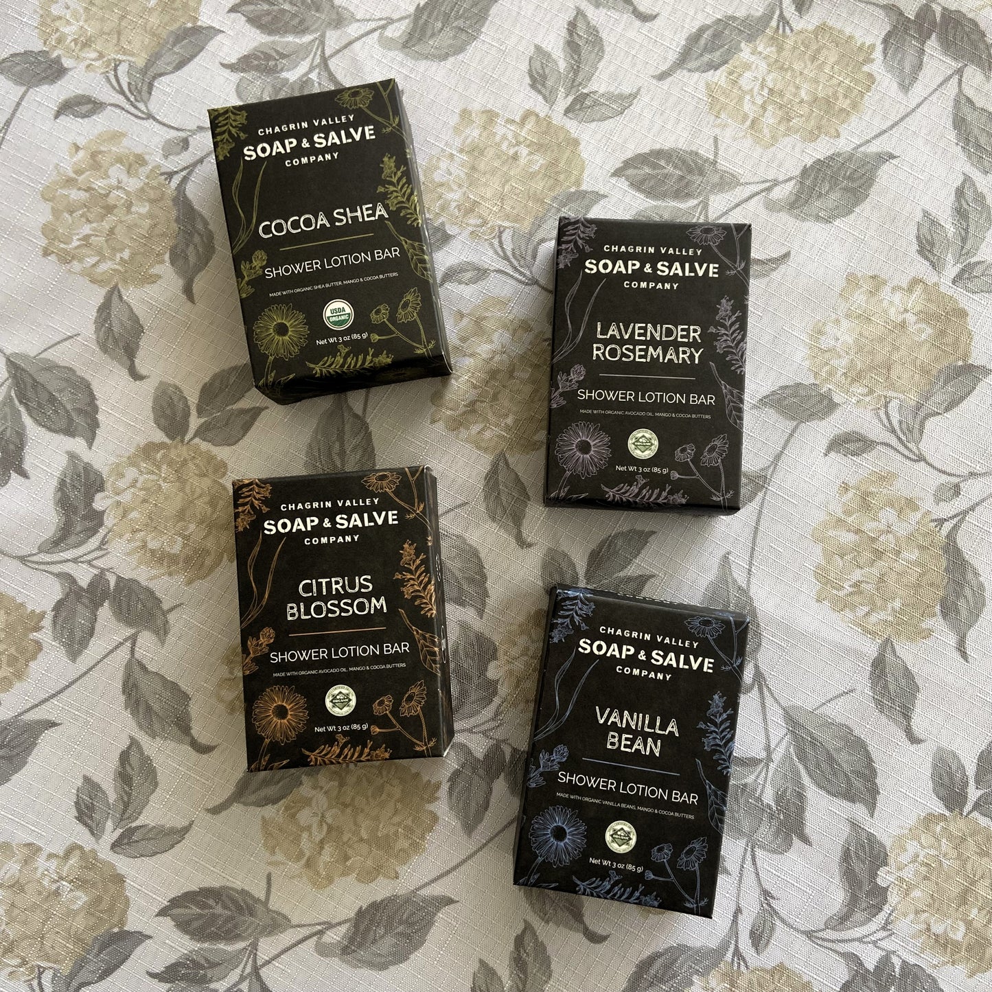 Chagrin's Shower Lotion Bars