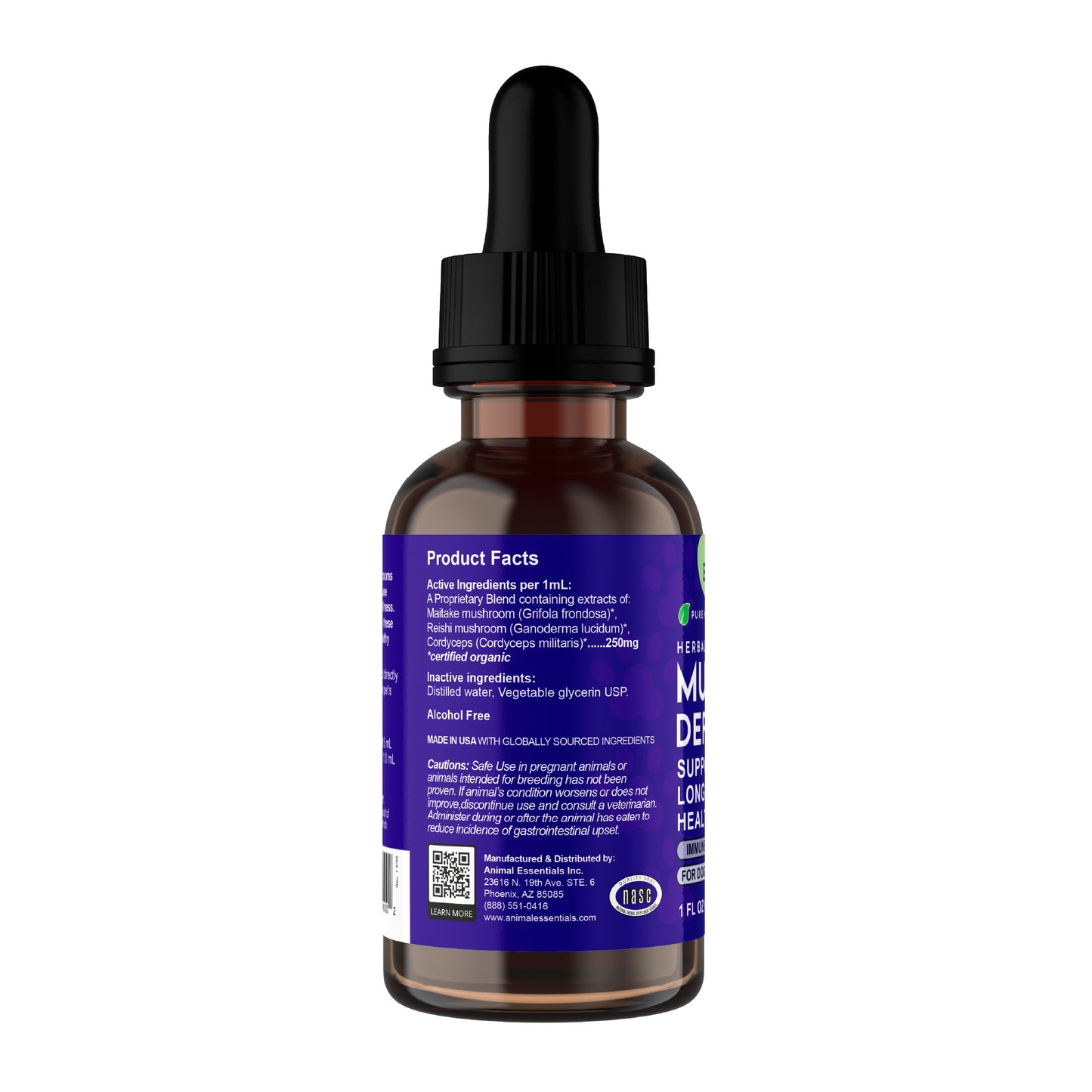 Animal Essentials, Mushroom Defense Extract