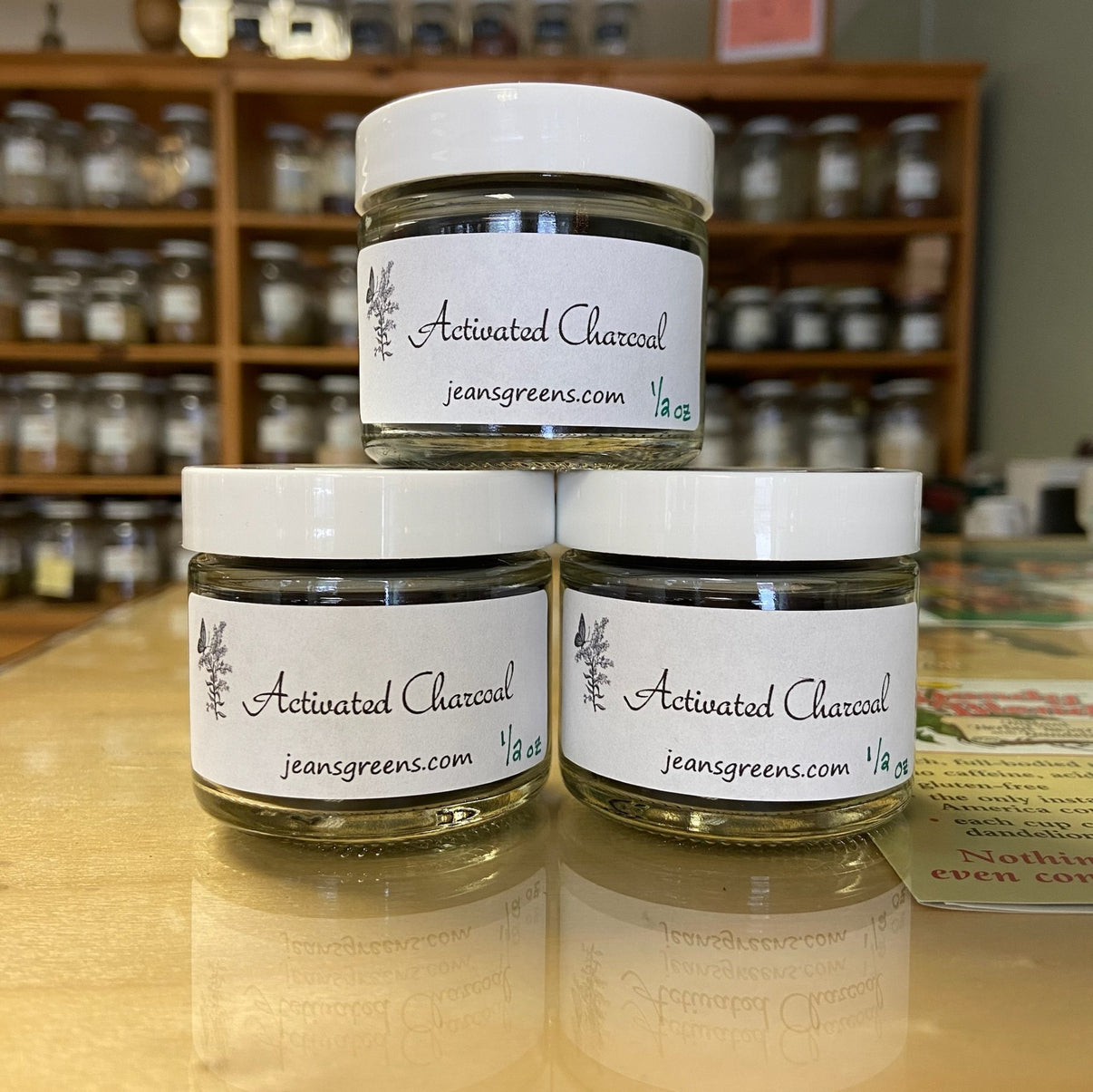 Activated Charcoal Jean’s Greens Center For Holistic Health & Wellness